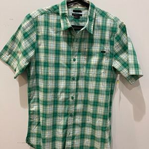 Quiksilver Short Sleeve Button Down NWT